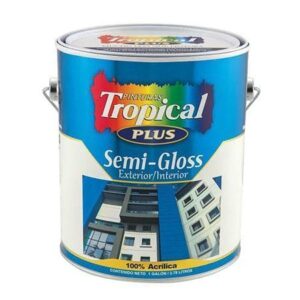 PINTURA SEMIGLOSS TROPICAL PLUS