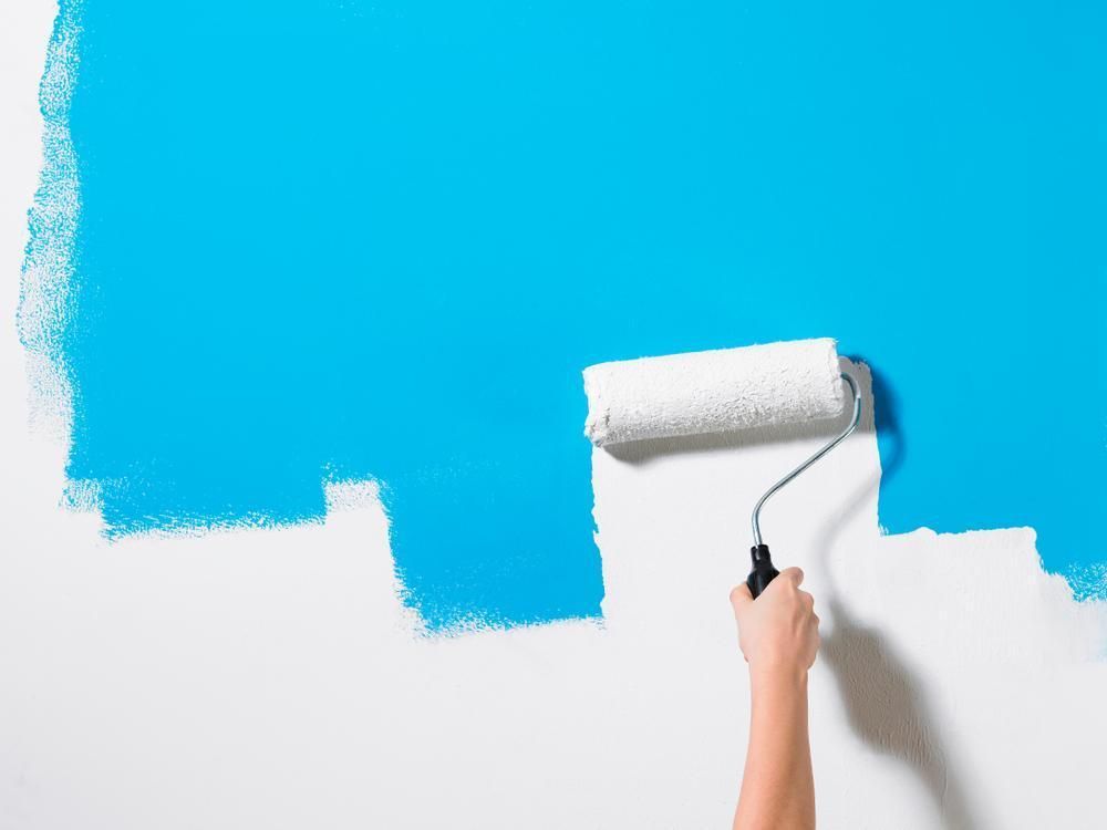 Pared de color a blanco